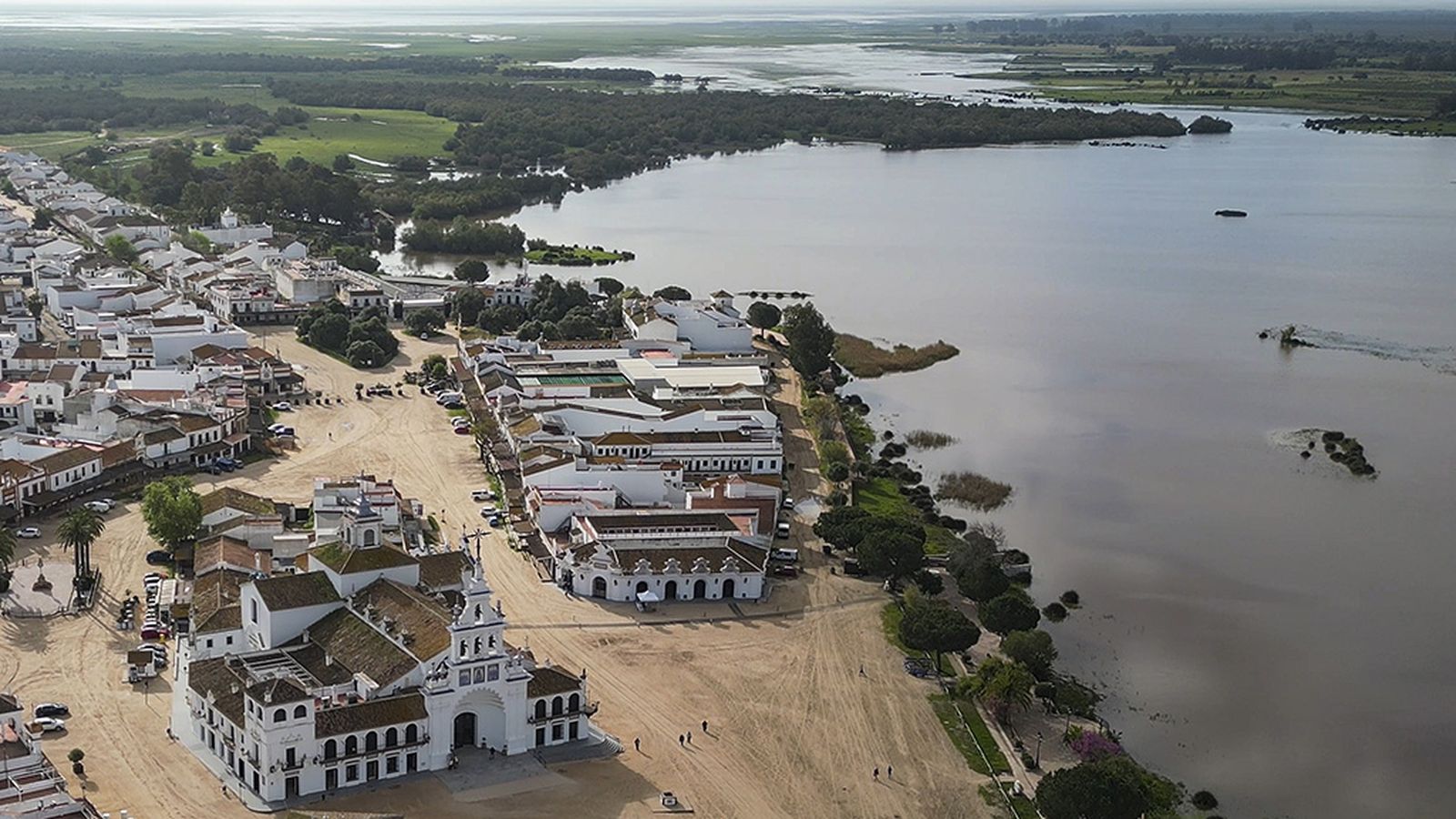 El Rocío y las marismas de Doñana