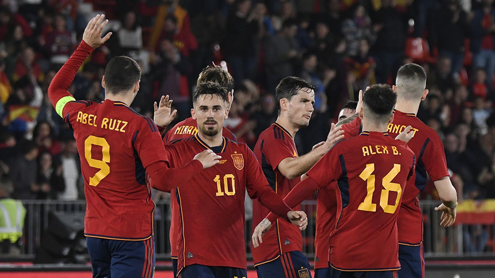 Triunfo de la sub 21 en Almeria