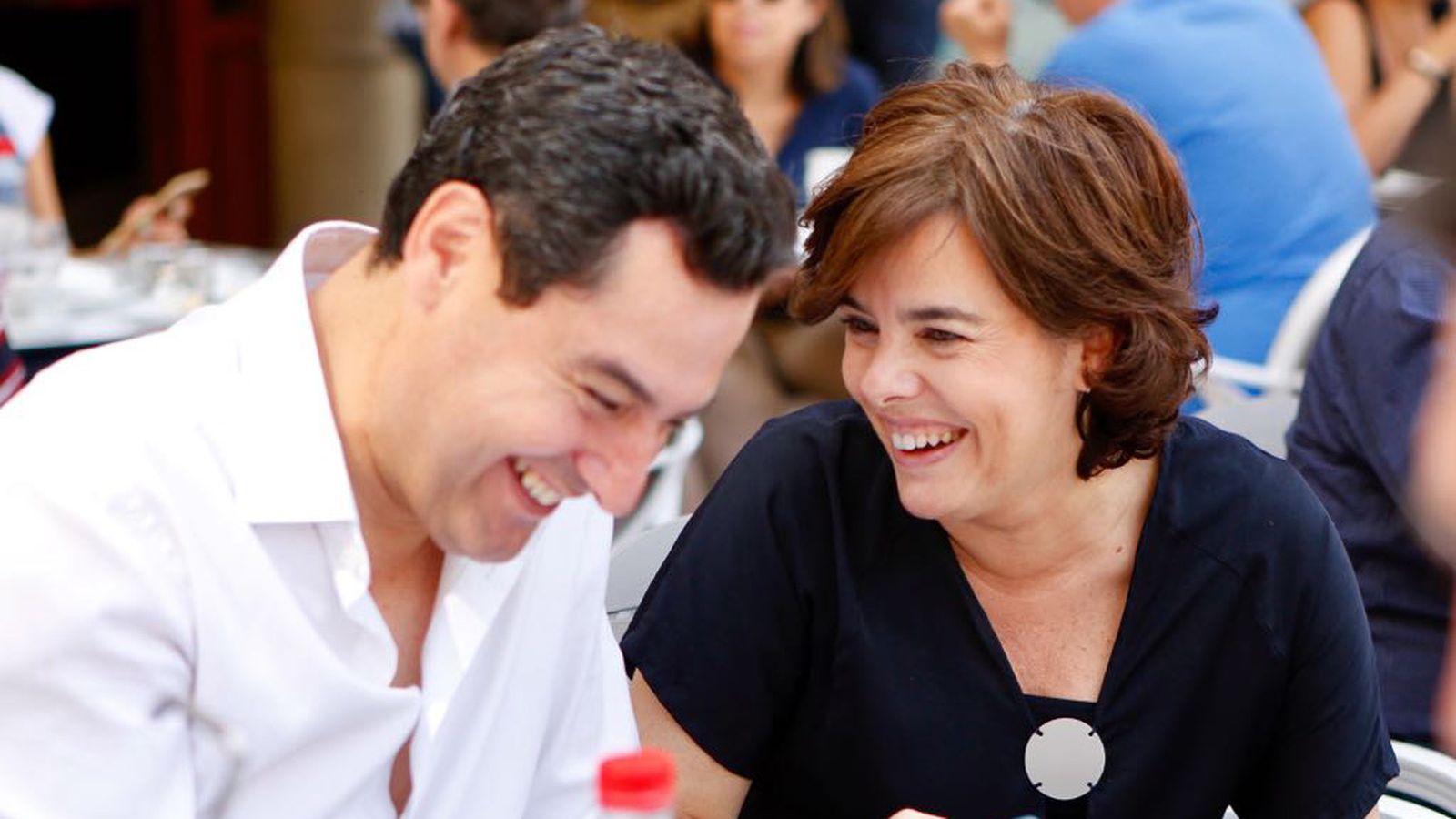 Soraya Saenz de Santamaría Juanma Moreno Bonilla 1024
