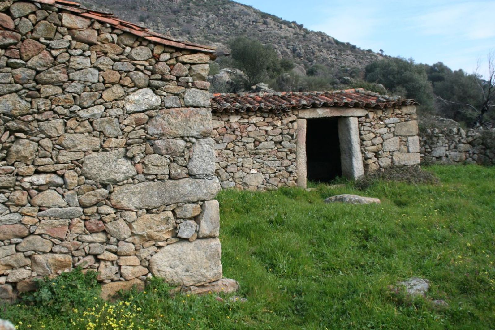 Construcción con piedra seca