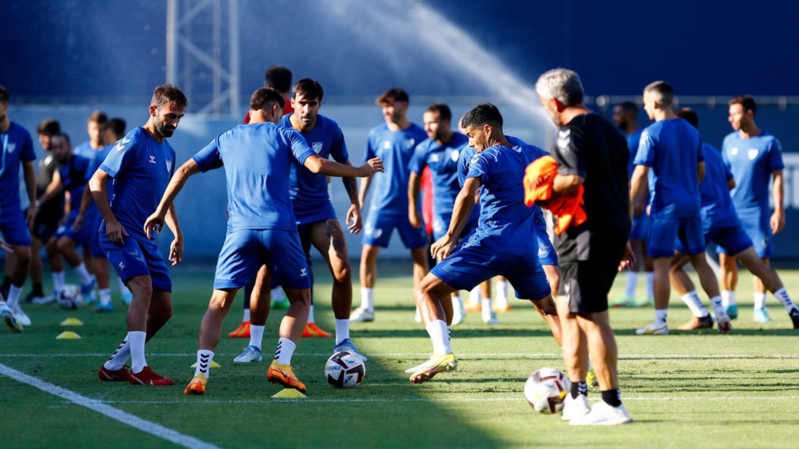 entrenamiento Málaga
