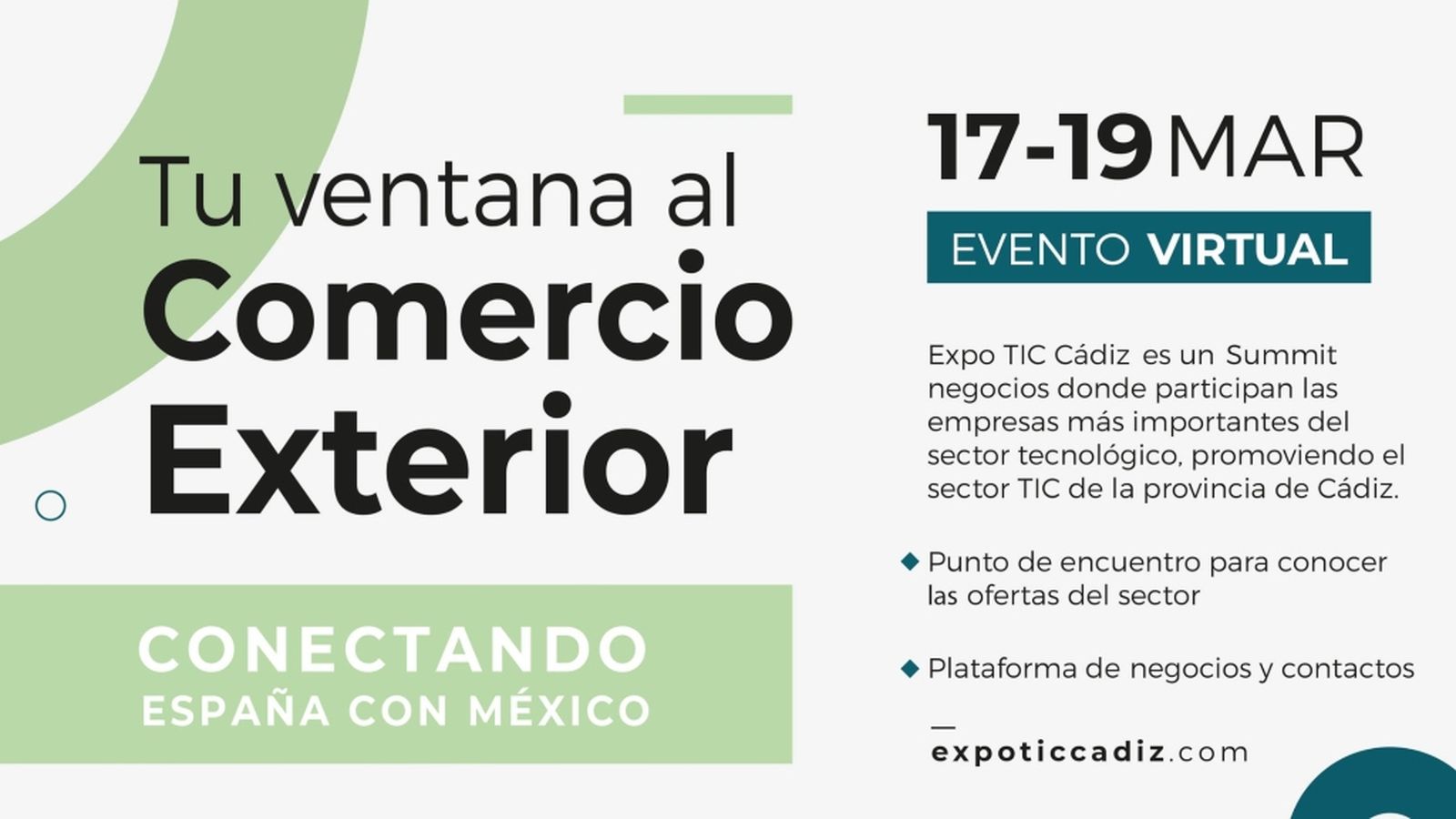 Cartel Expo Tic Cádiz actualizado