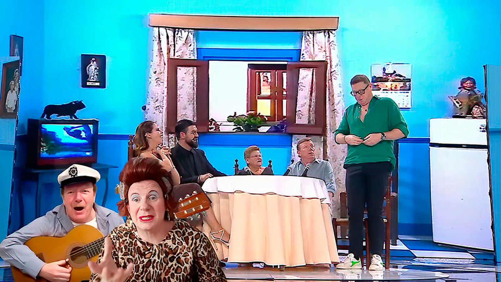 El sueño de Pepi en la casa de Antonia y Omaita