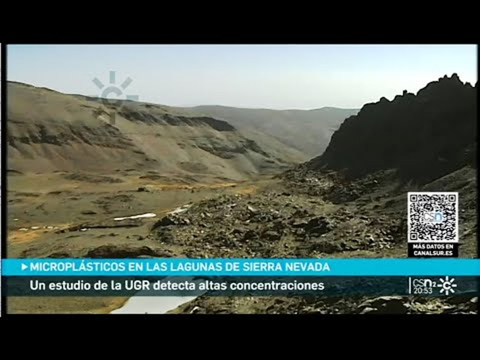 Microplásticos en las lagunas de Sierra Nevada