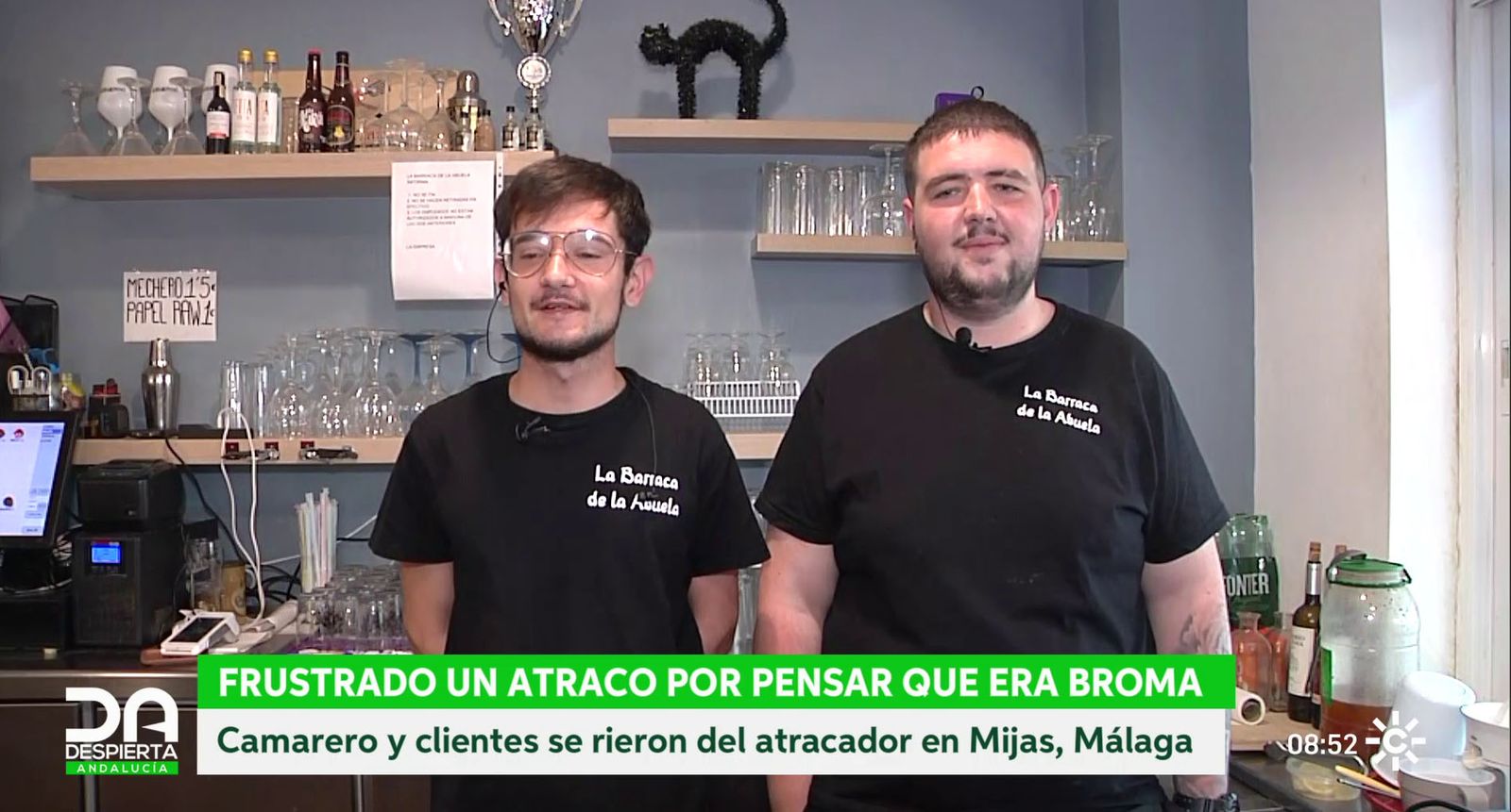 Atraco frustrado en un bar de Mijas