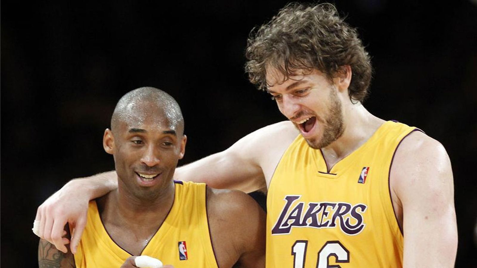 Kobe Bryant y Pau Gasol