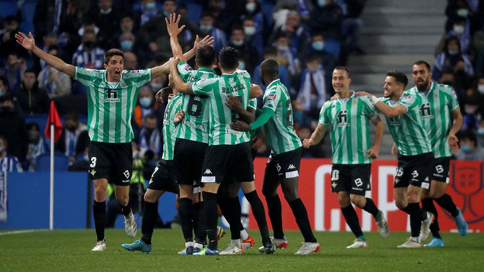 Triunfo del Betis en la Copa