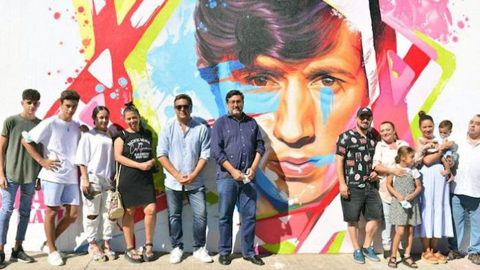 grafiti bambino utrera