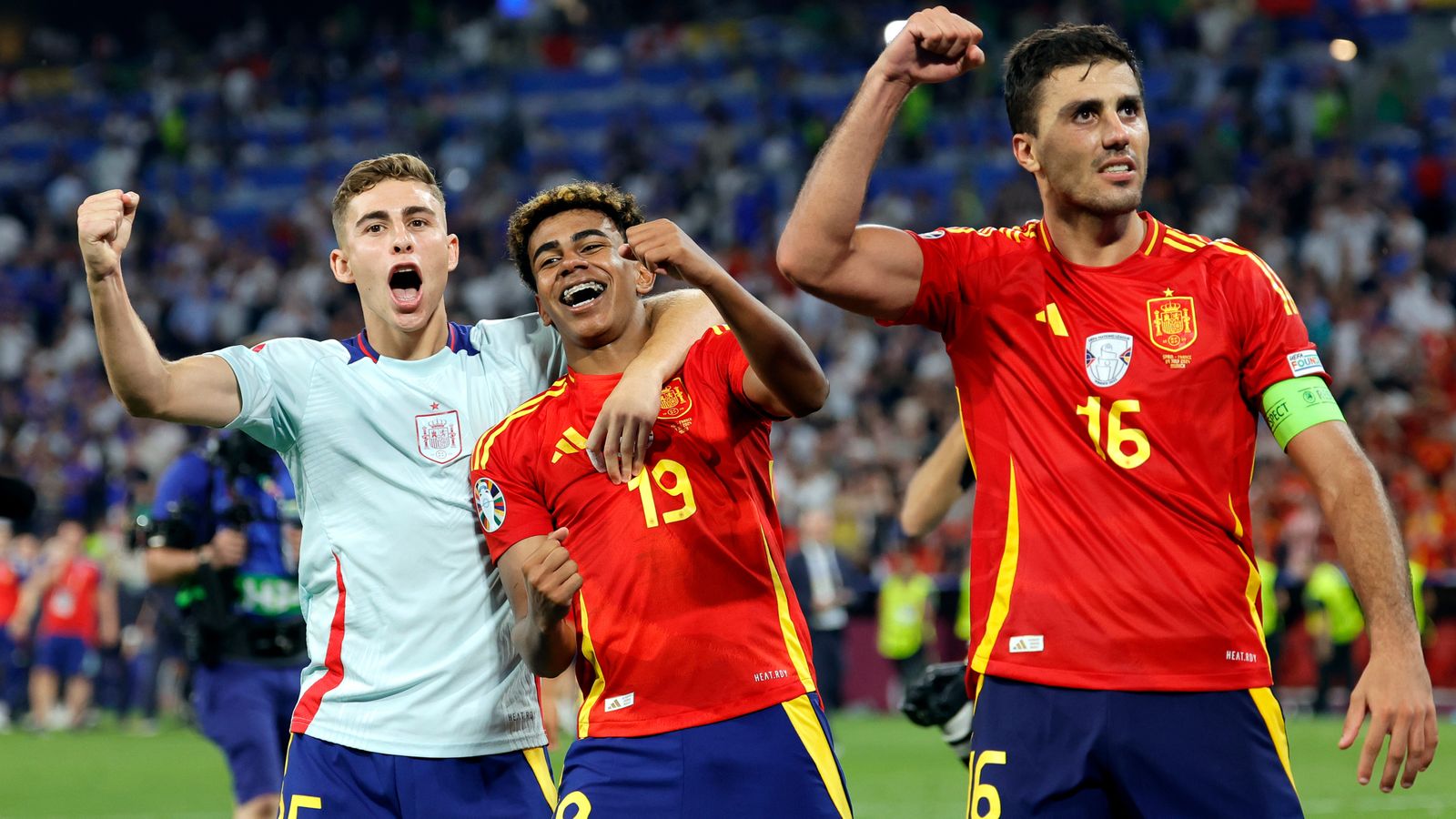 Selección española gana a Francia