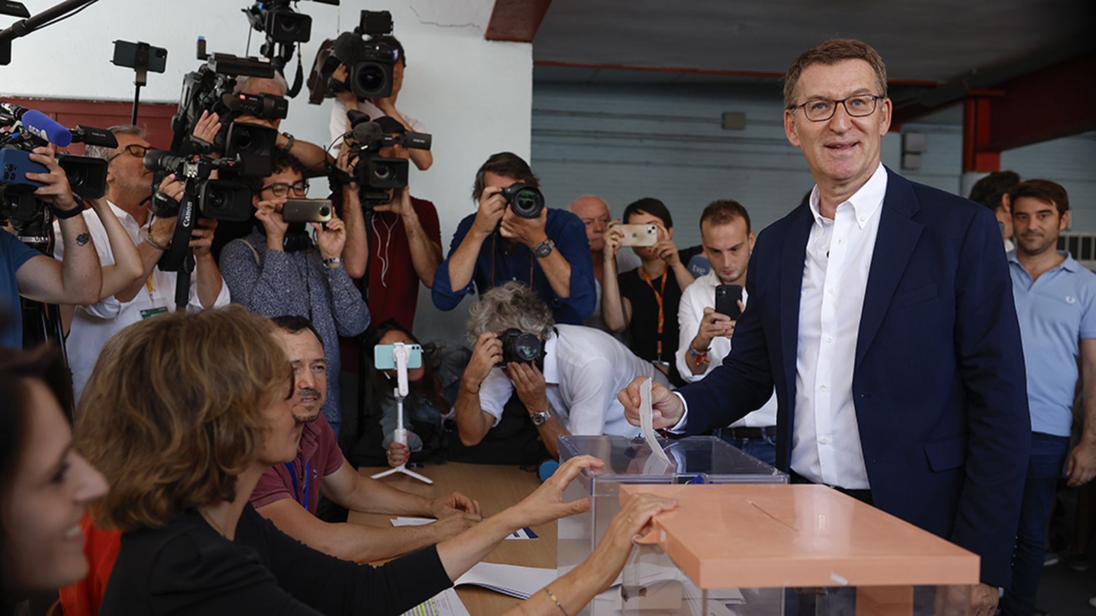 Voto de Núñez Feijóo