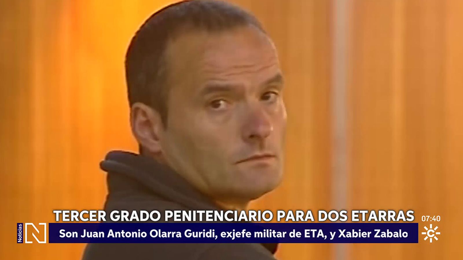 Tercer grado penitenciario para Olarra Guridi, exjefe militar de ETA, y Xabier Zabalo