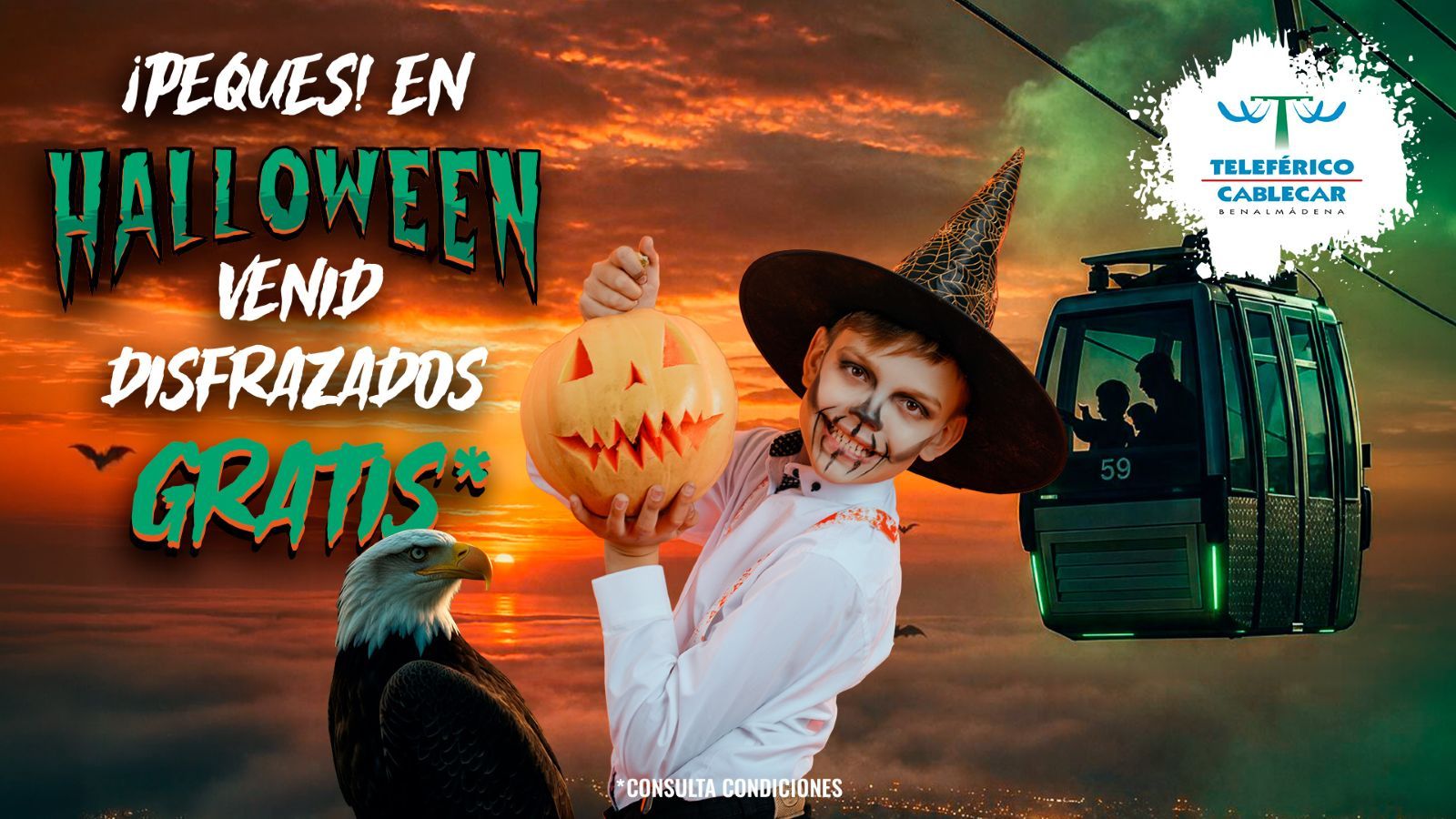 Teleférico Halloween 2026