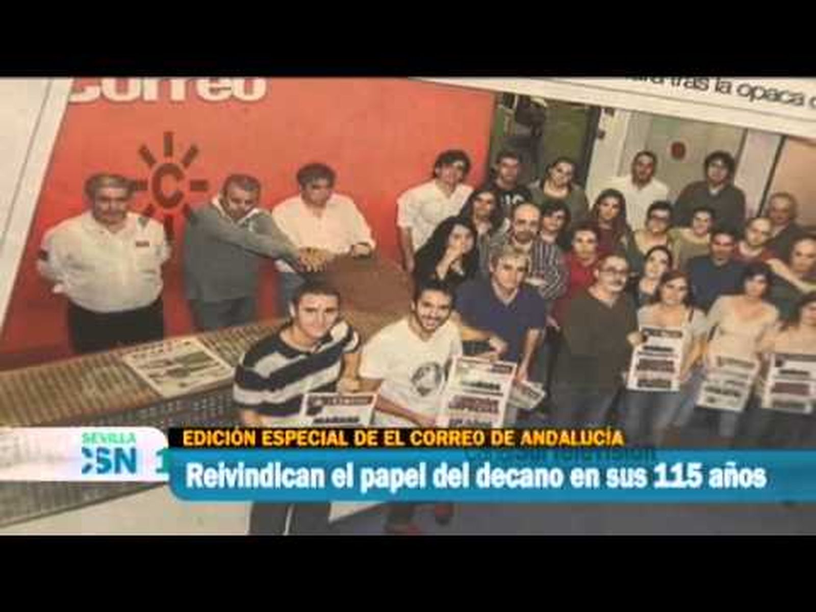 El periódico "El Correo de Andalucía" en peligro (2013)