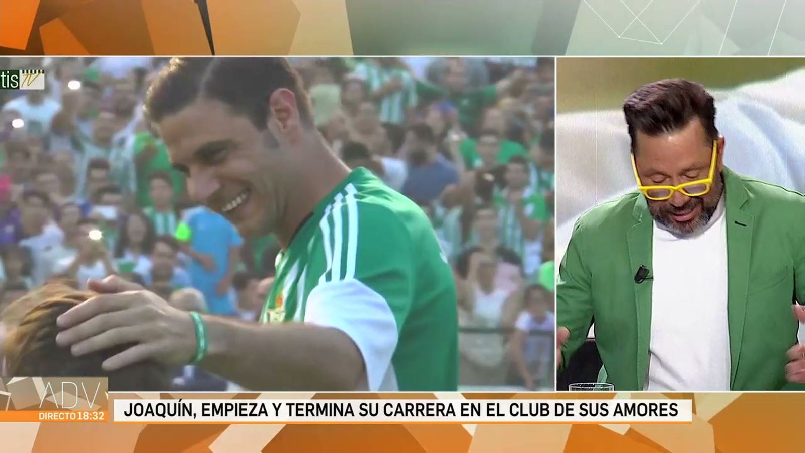 El homenaje de Pepe Da-Rosa al futbolista Joaquín Sánchez