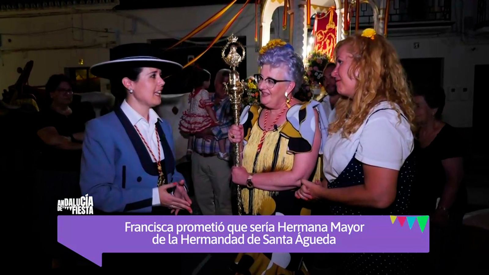 Andalucía de Fiesta Santa Águeda de Villalba del Alcor 1024 px Hermanas