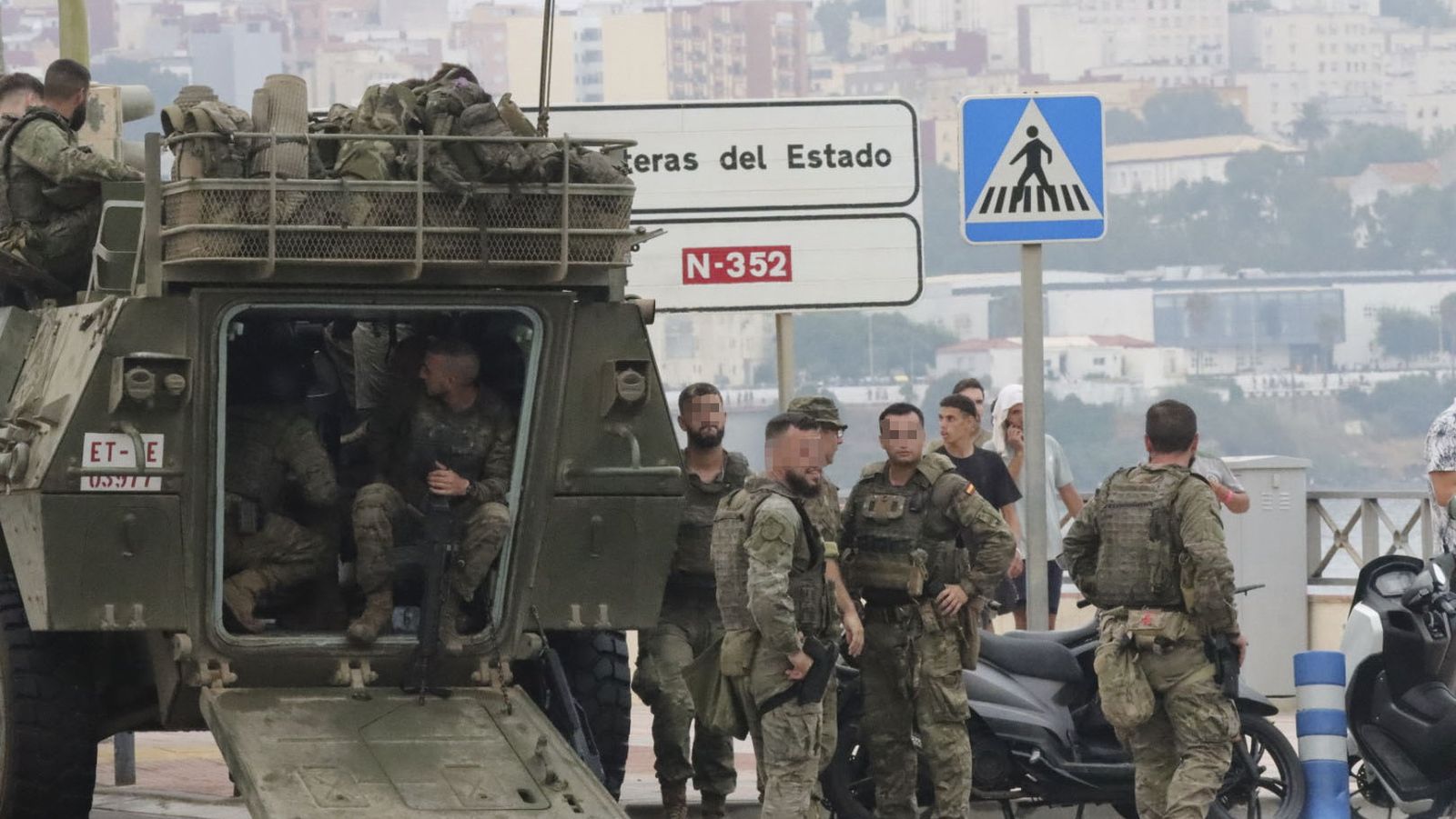El Ejército reforzará la valla de Ceuta
