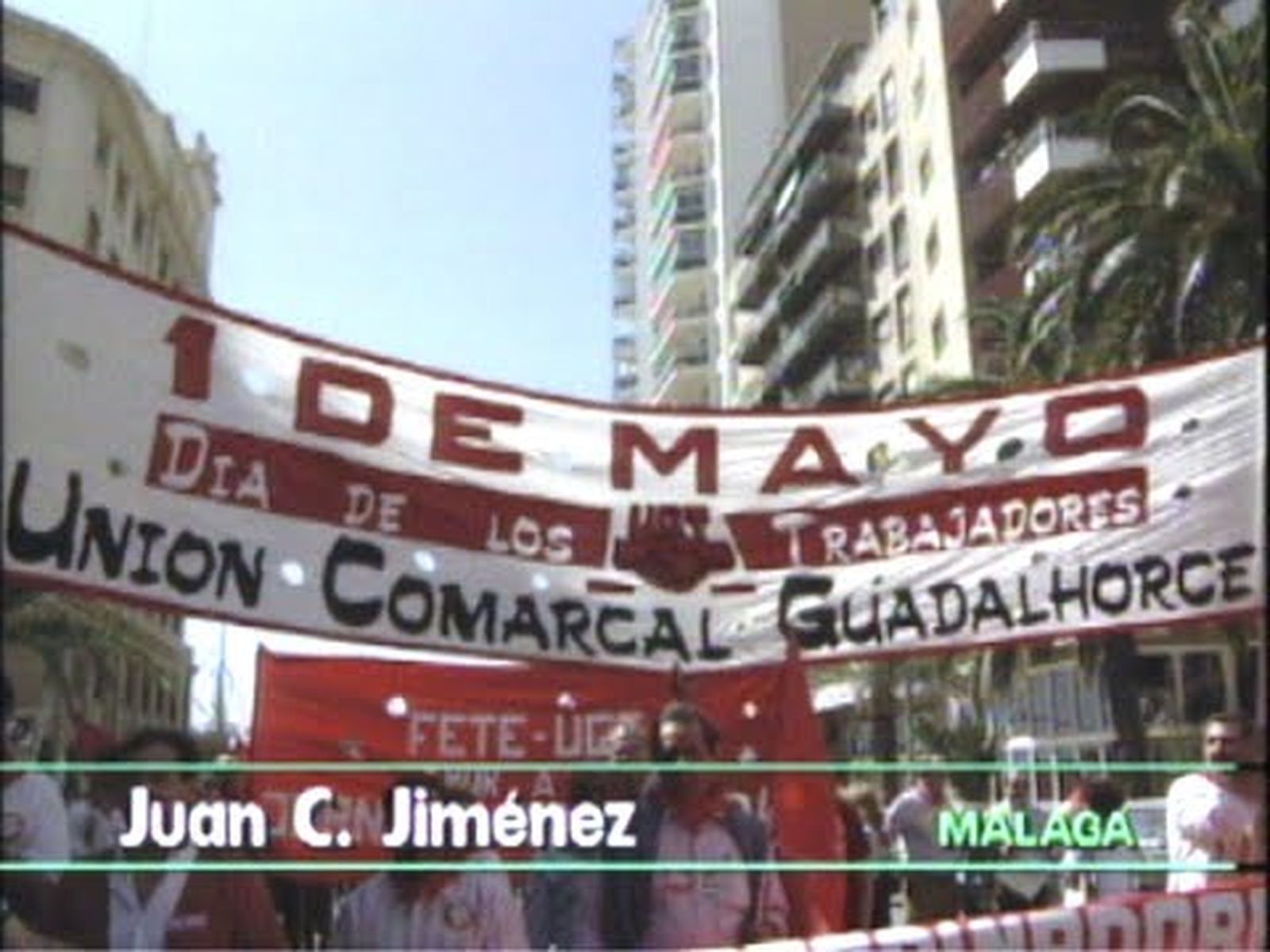 Manifestaciones del primero de mayo en Andalucía (1991)