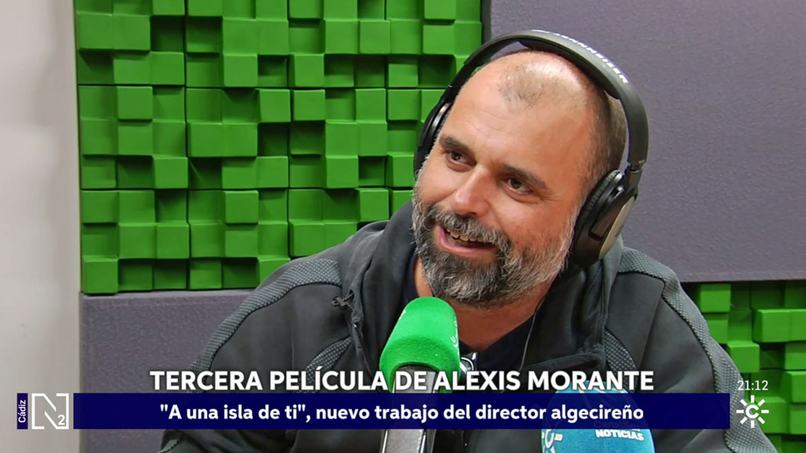 Alexis Morante presenta en Canal Sur Radio su tercera película