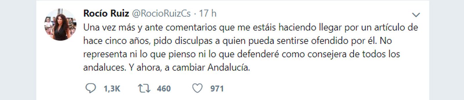 Twitter Rocío Ruíz
