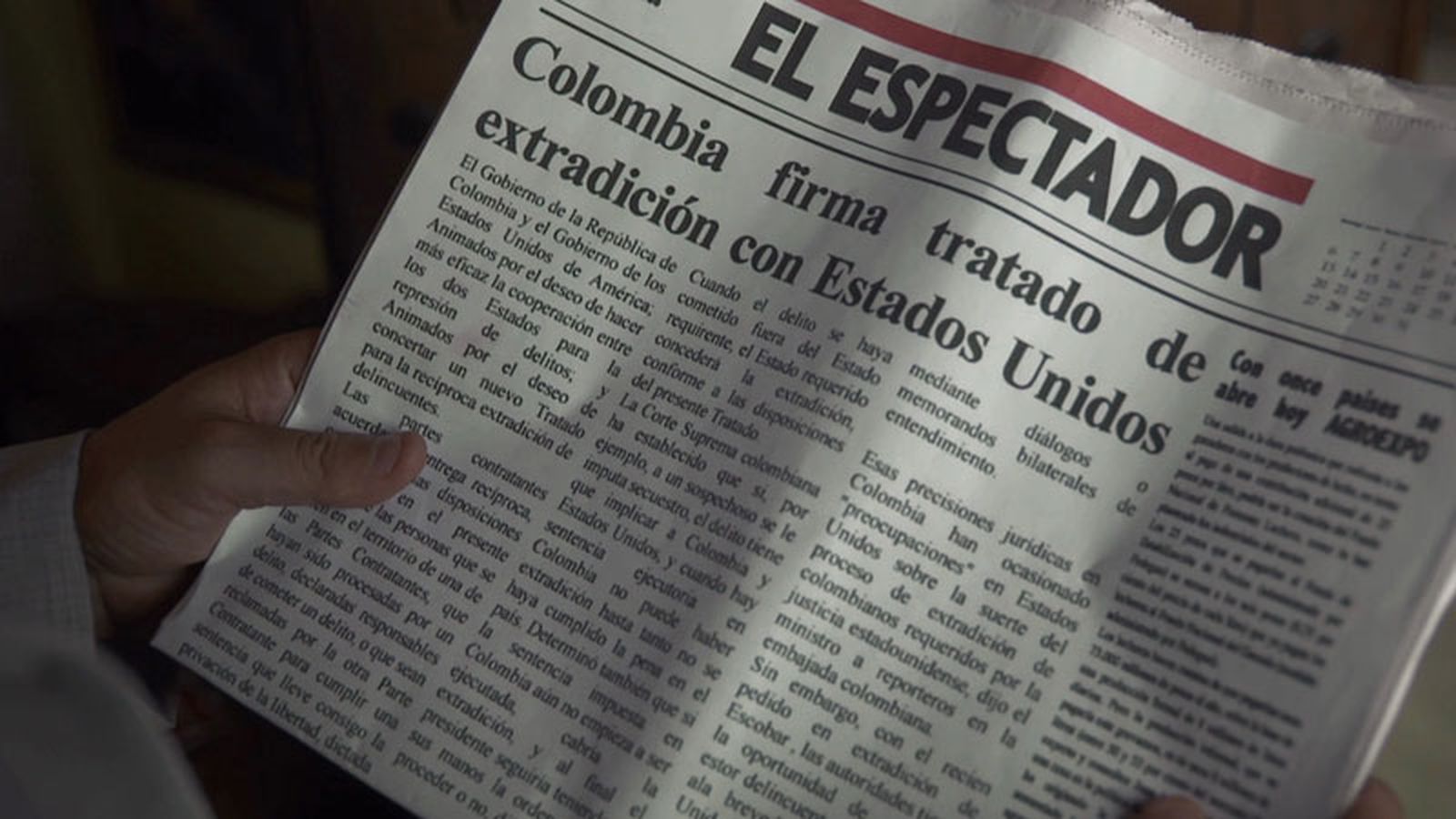 Escobar extradición