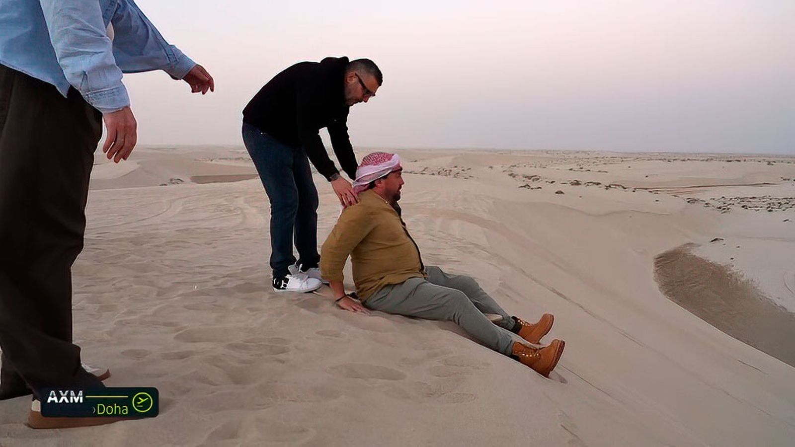 Con Khalil Amer descubrimos las dunas del desierto catarí