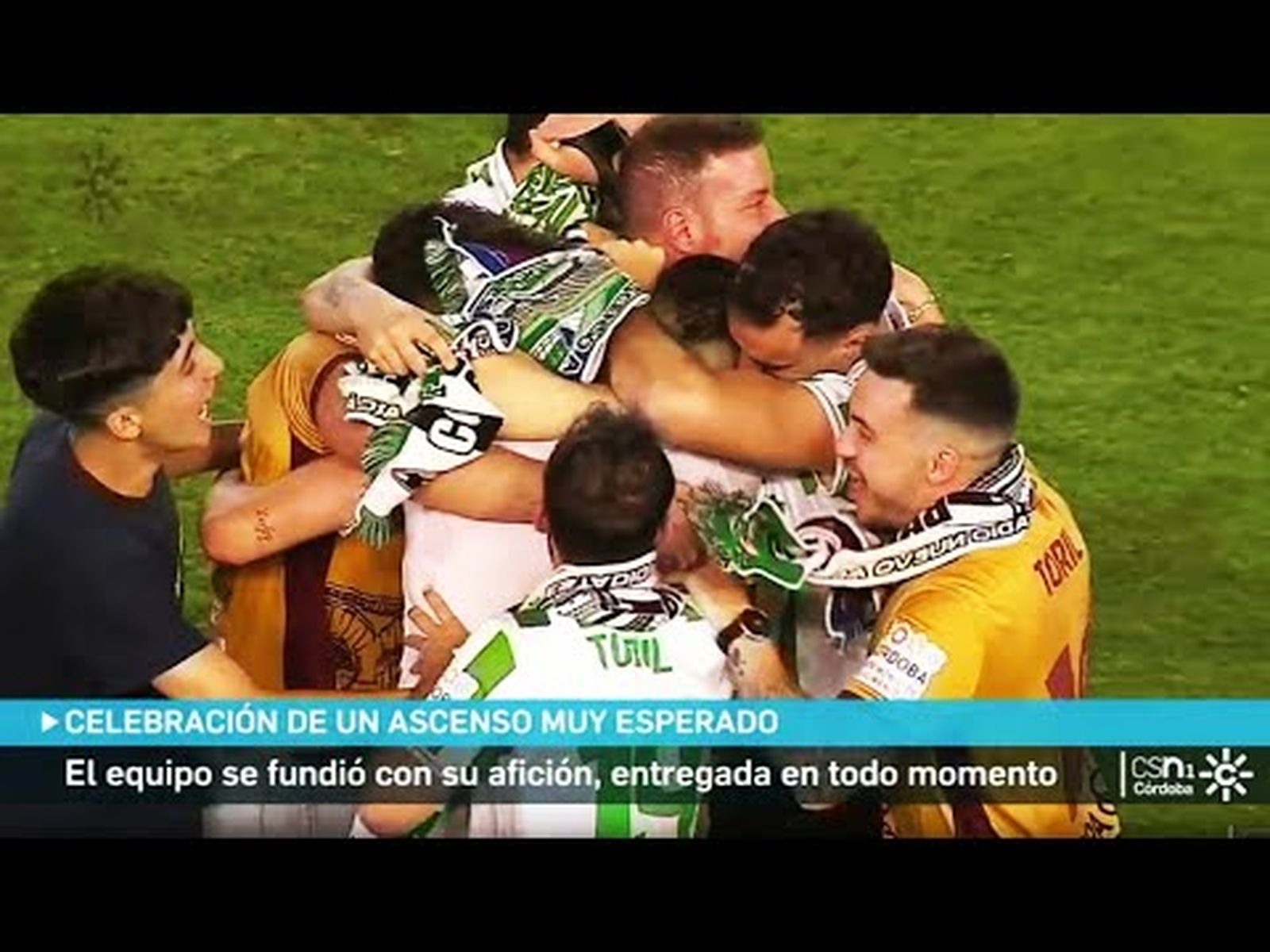 Córdoba CF:  ascenso a segunda división de fútbol