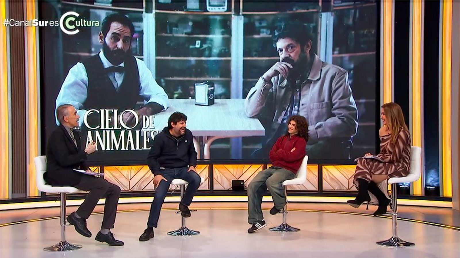 Santi y Marcos Amodeo, padre e hijo, compiten en los Premios Carmen con 'El cielo de los animales'
