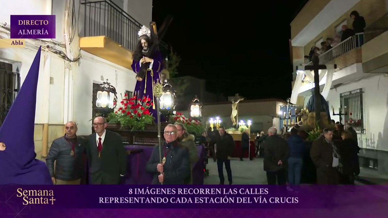 Vivimos el Santo Entierro Magno en la localidad almeriense de Abla