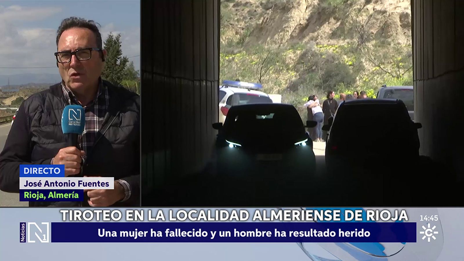 Tiroteo en Rioja, Almería