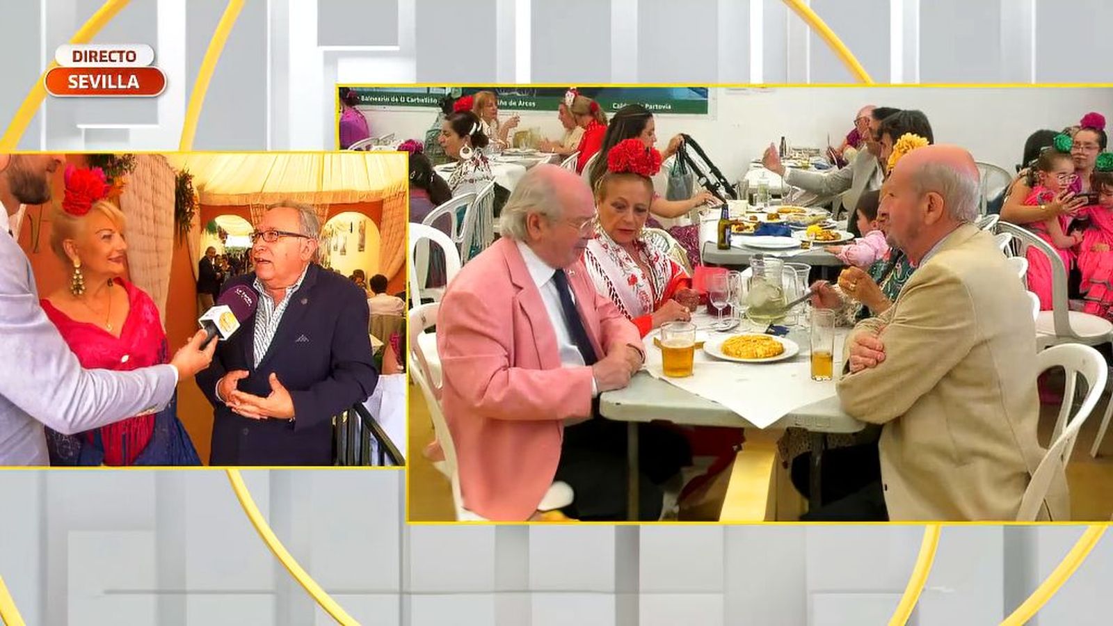 La caseta 'El lar gallego' celebra 60 años en la Feria de Abril fusionando tradición gallega y alma andaluza