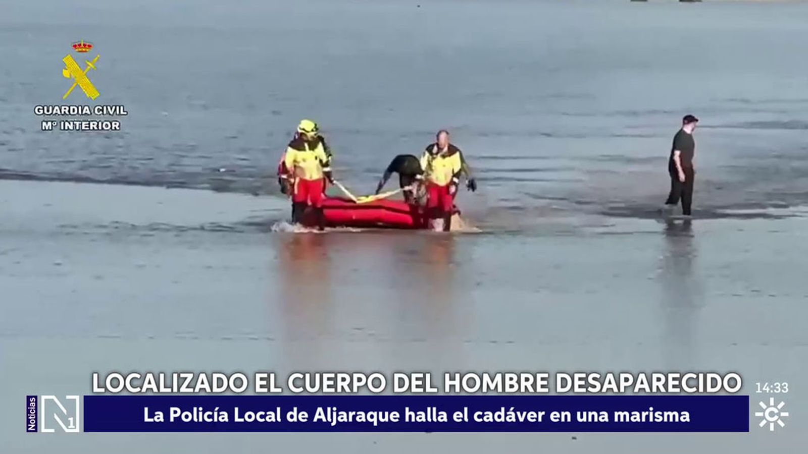 Encuentran el cadáver del vecino de Aljaraque desaparecido desde el 10 de abril
