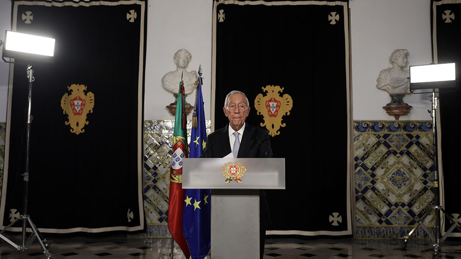 Foto presidente de Portugal Marcelo Rebelo de Sousa