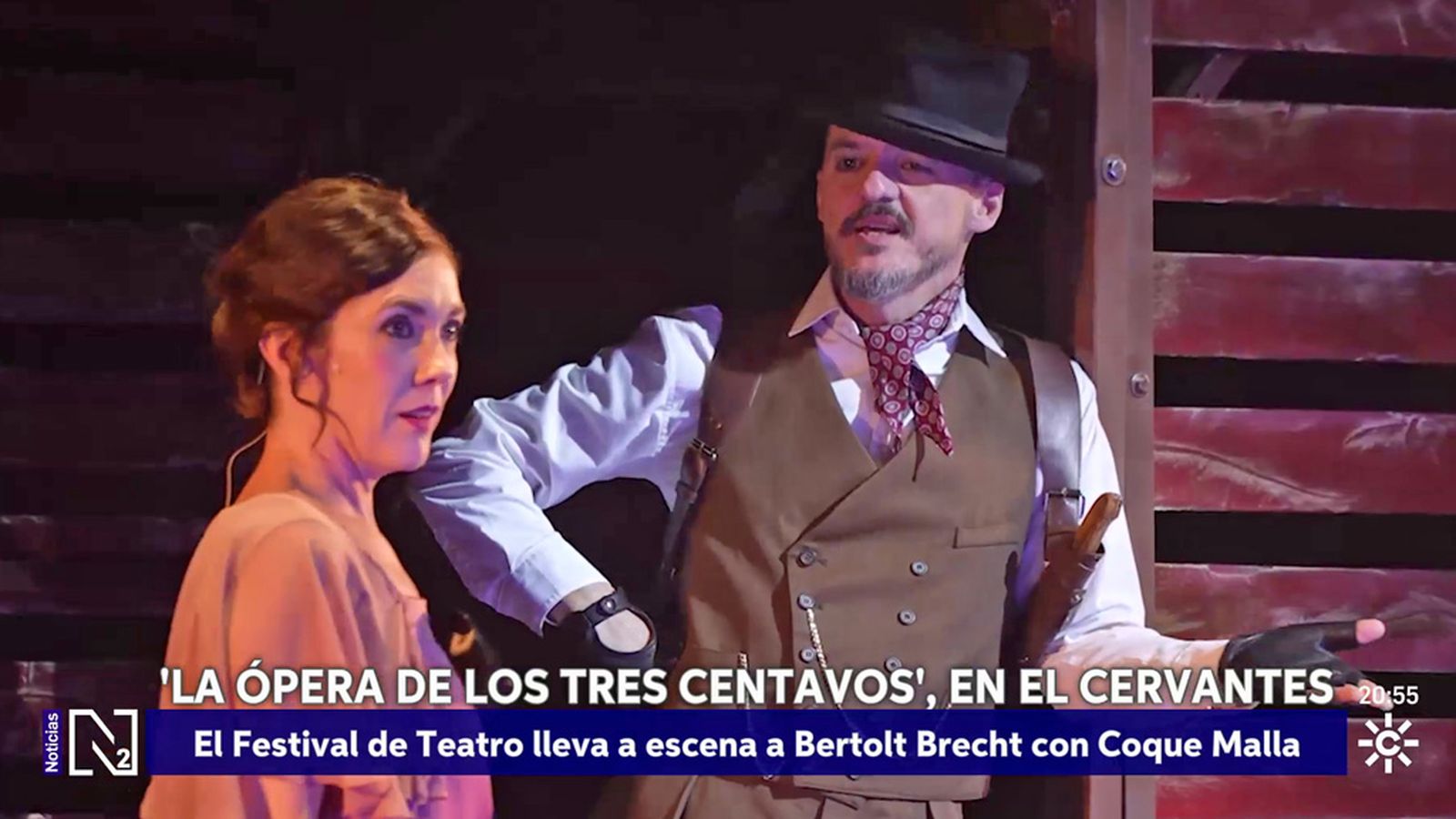 Coque Malla protagoniza La ópera de los tres centavos de Bertolt Brecht
