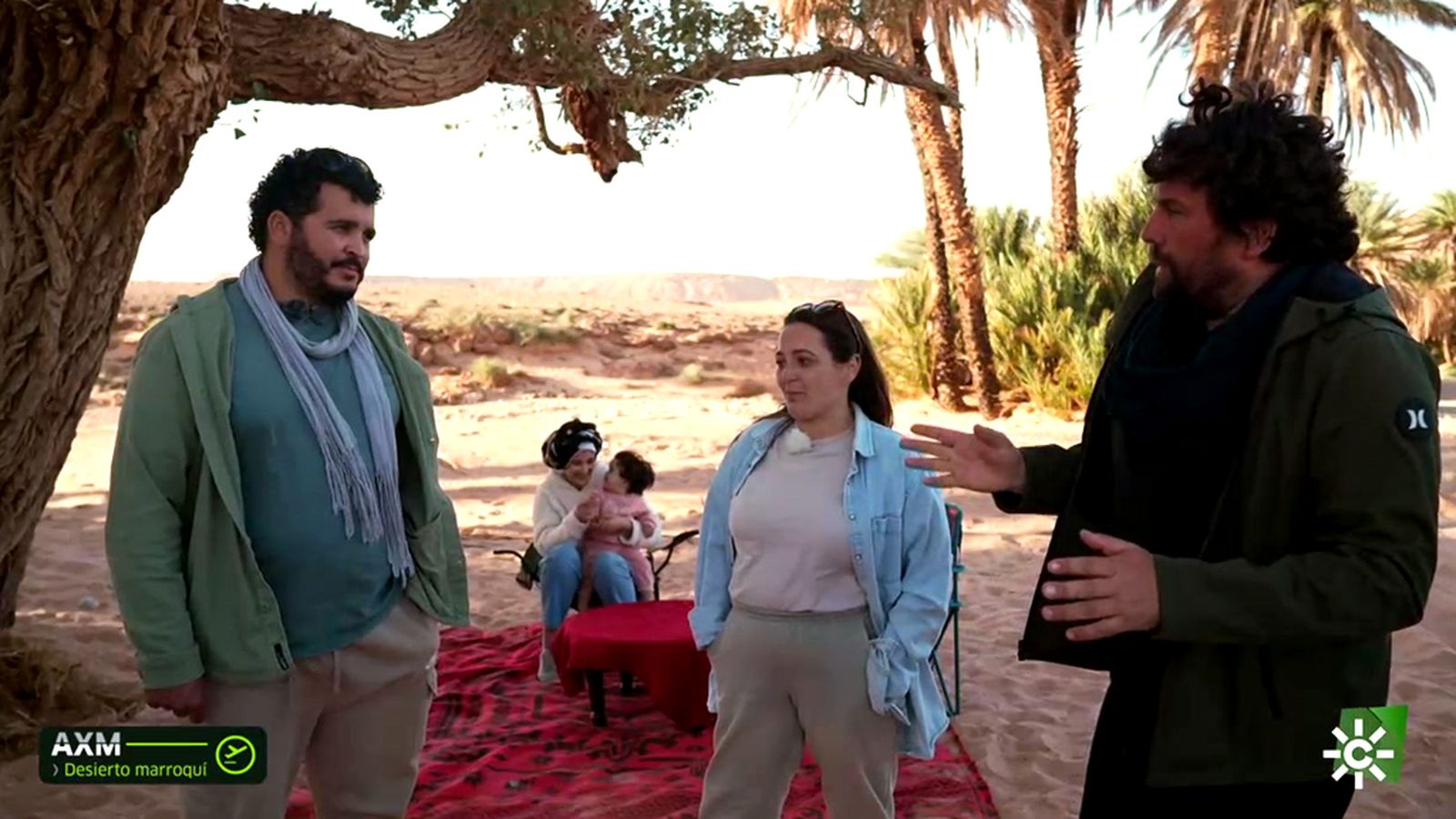 Andalucía x el mundo 2 marzo desierto Marruecos Bárbara Familia