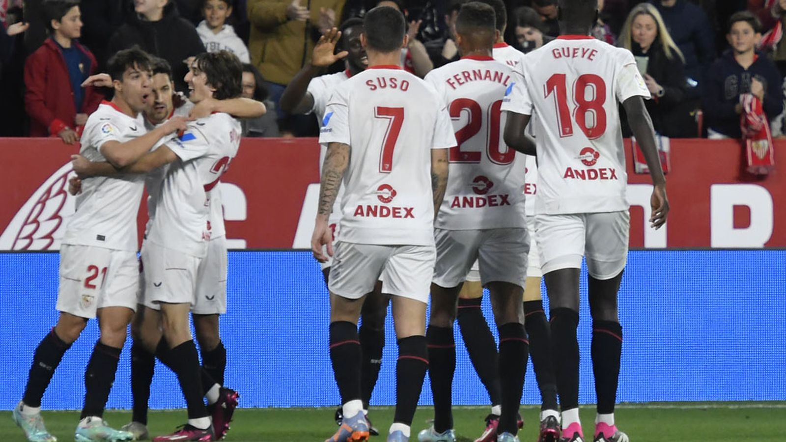 Sevilla gol de Bryan Gil