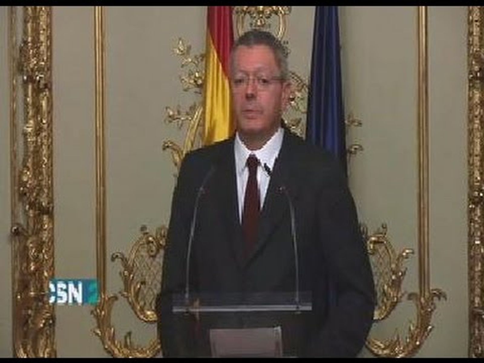 Dimite Alberto Ruiz Gallardón, ministro de Justicia (2014)