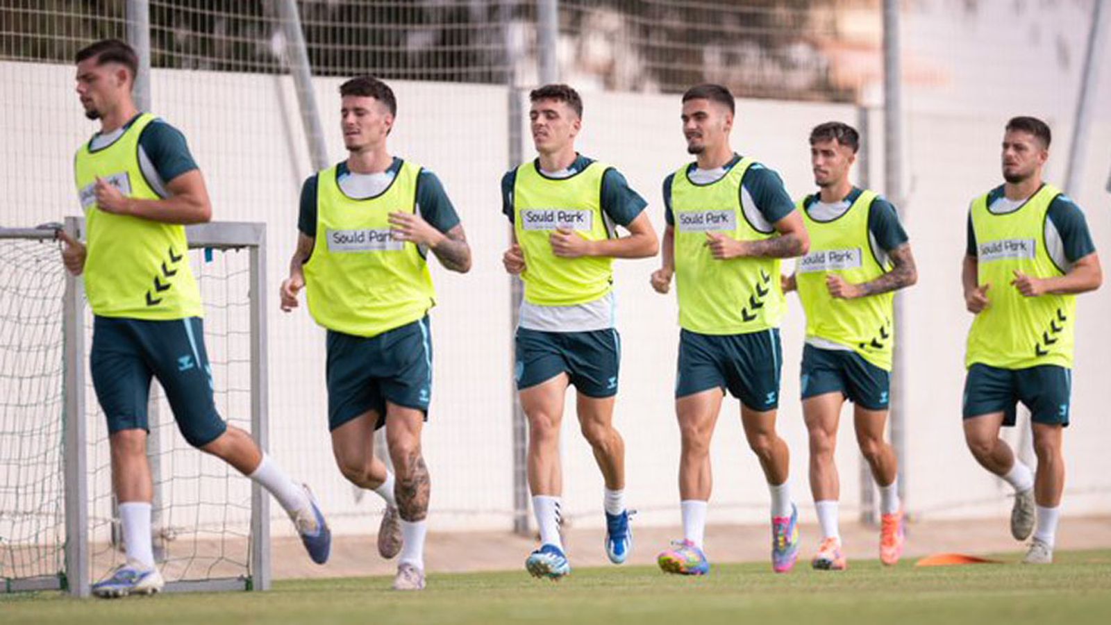 Málaga entrenamiento
