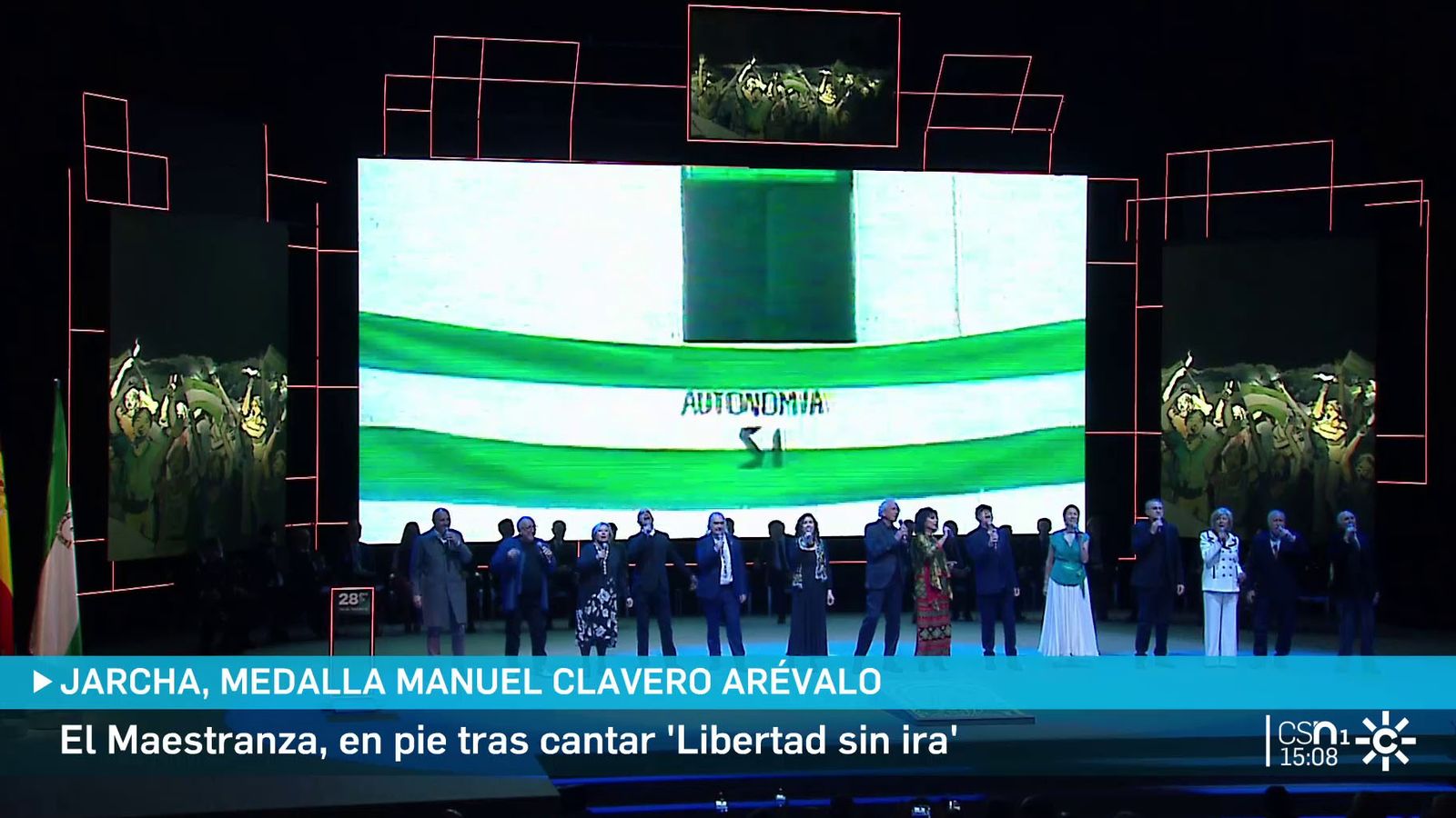 Jarcha recoge la Medalla de Andalucía Manuel Clavero Arévalo