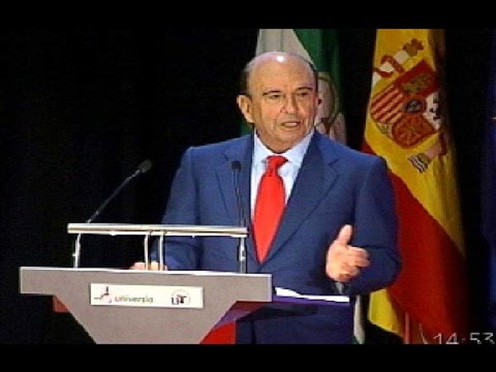 Emilio Botín, presidente de Universia