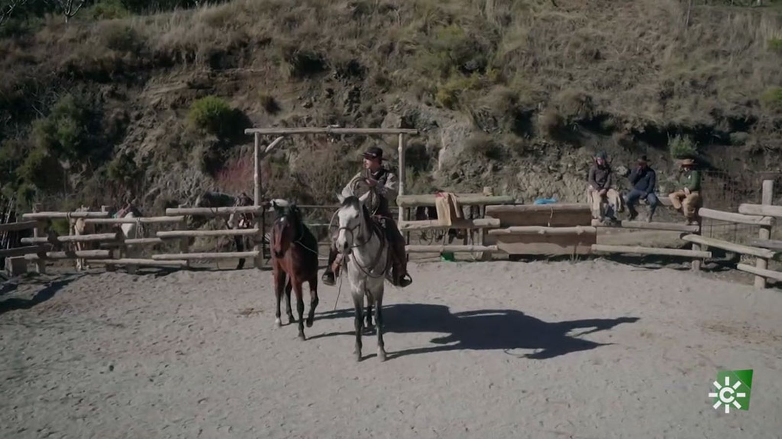 Doma de caballos 'al viejo estilo español'