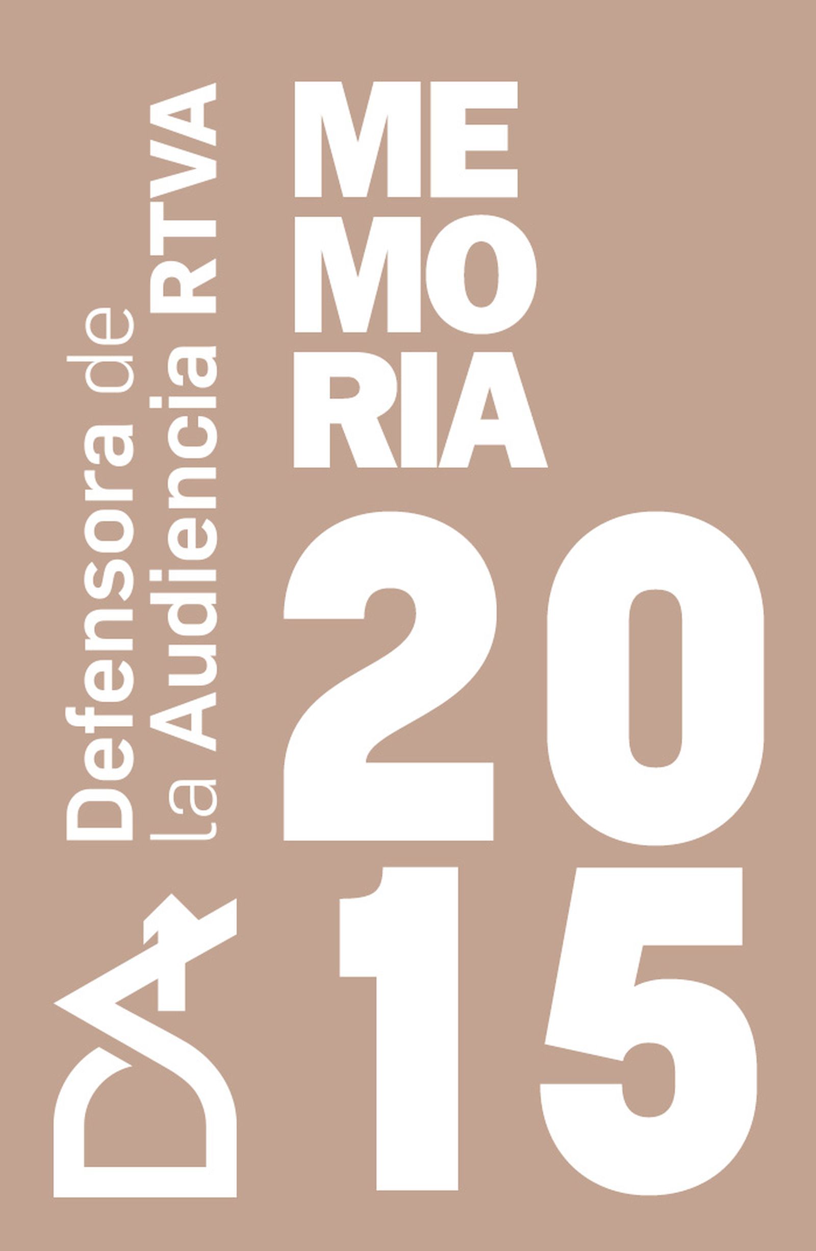 Memoria Defensora 2015