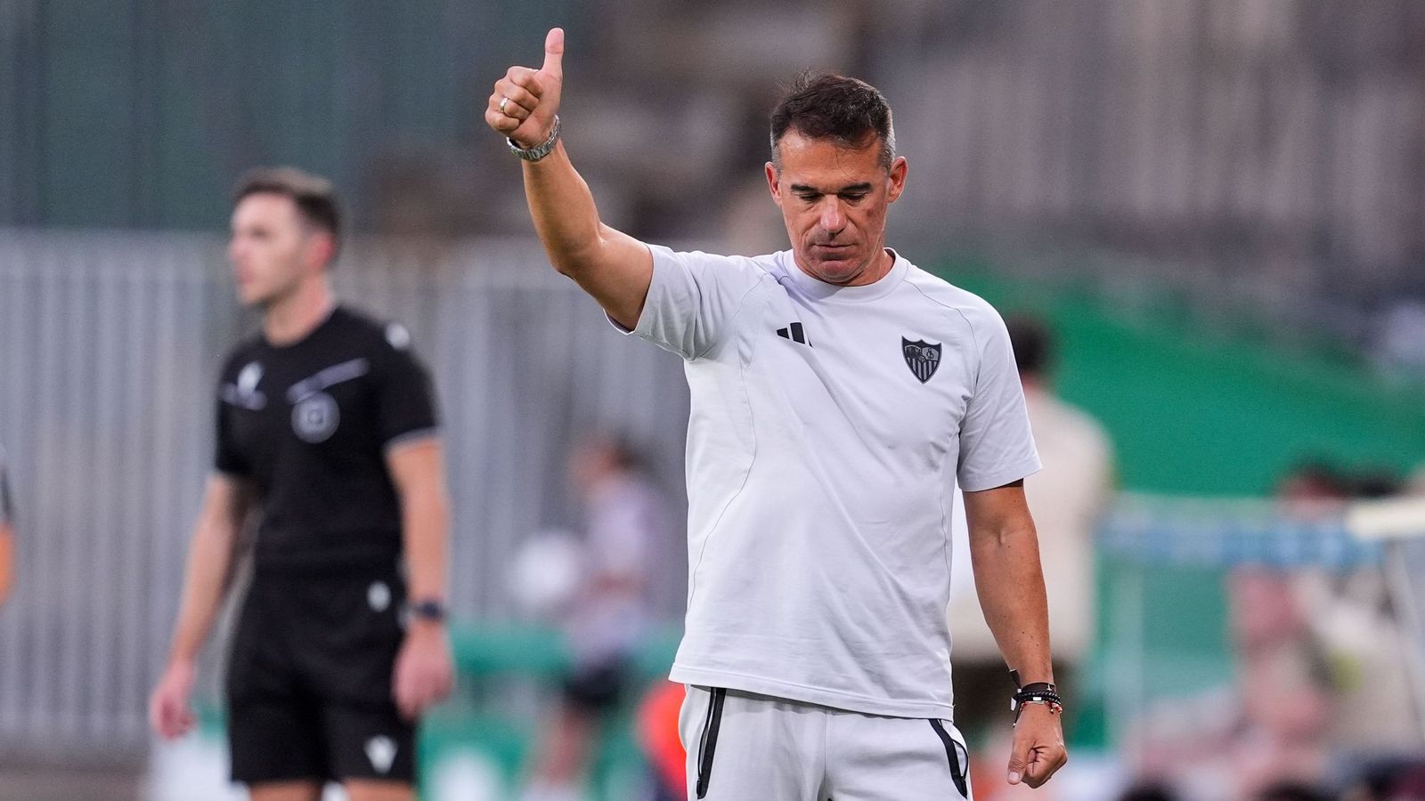 Luis García Plaza, entrendor del Sevilla FC