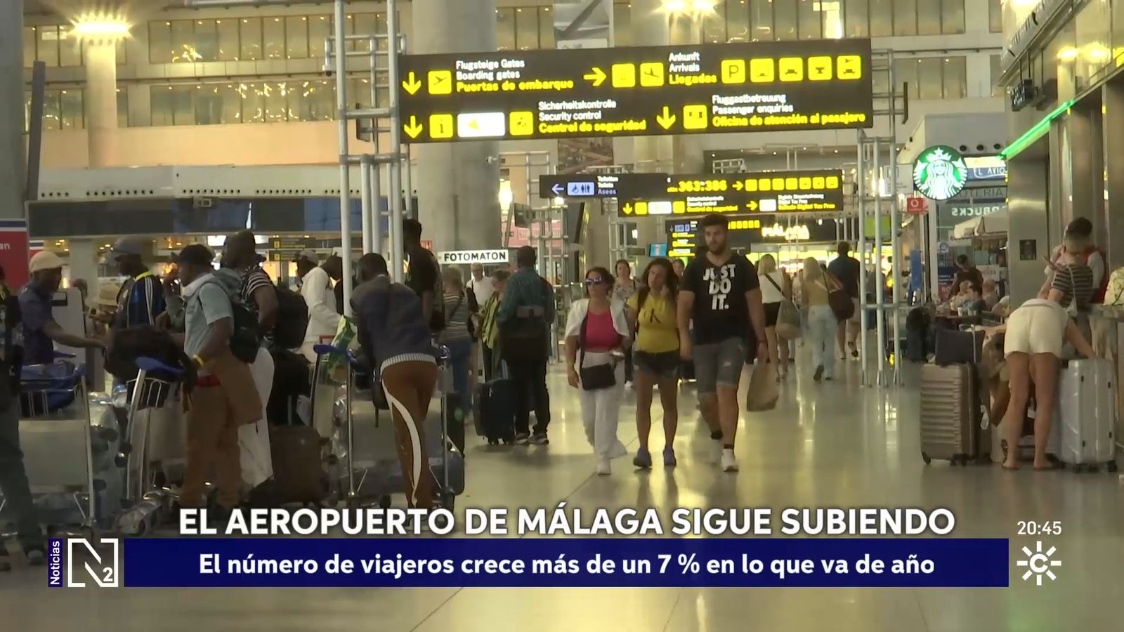 Récord en el aeropuerto de Málaga