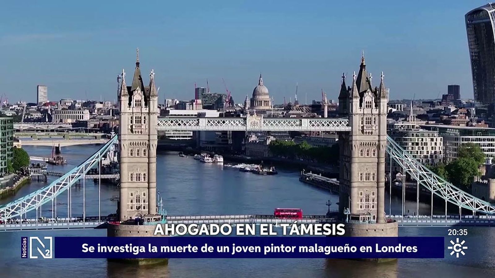 Investigan la muerte de un pintor malagueño en Londres
