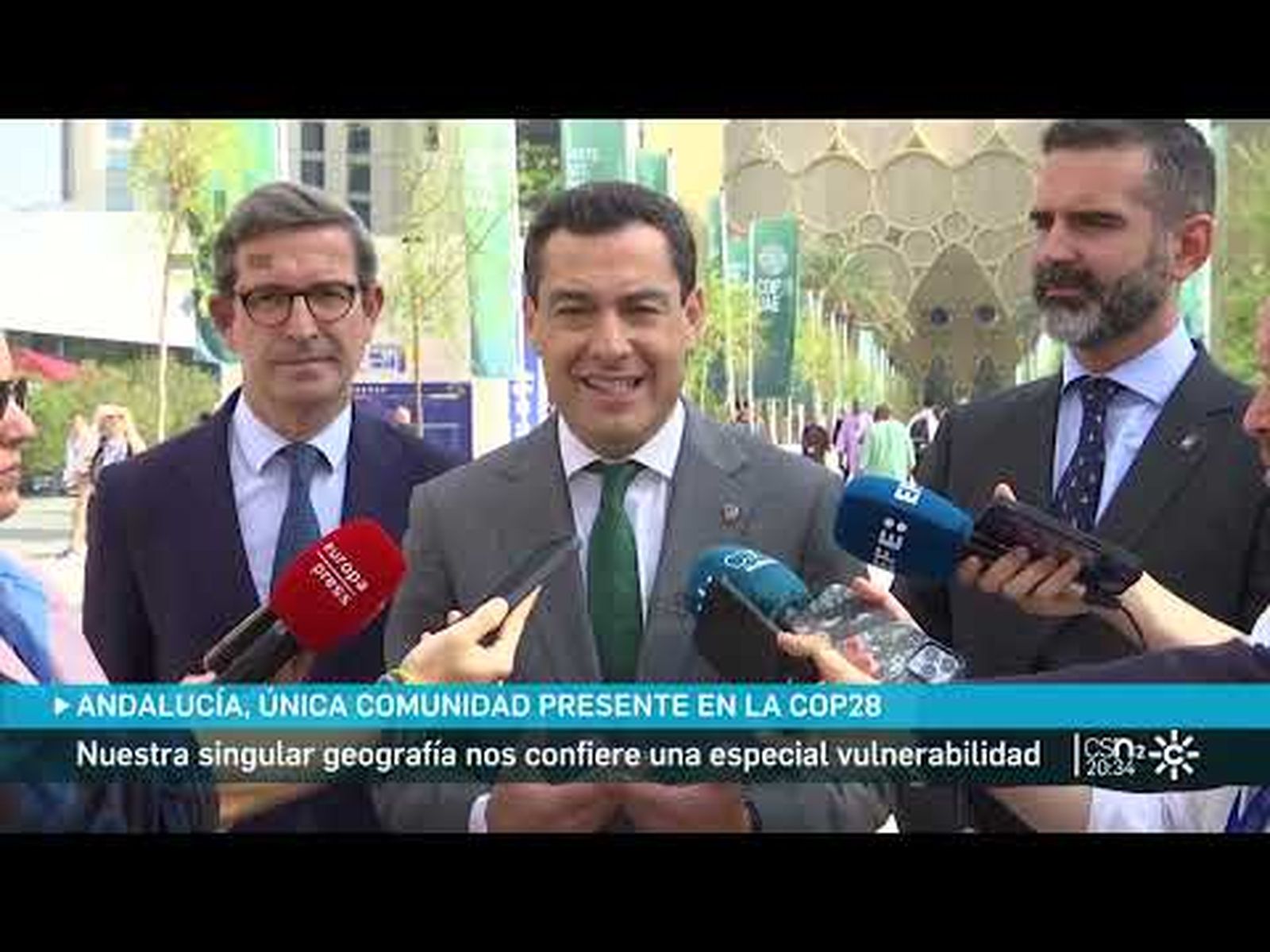 Andalucía en la  cumbre climática Dubai COP28