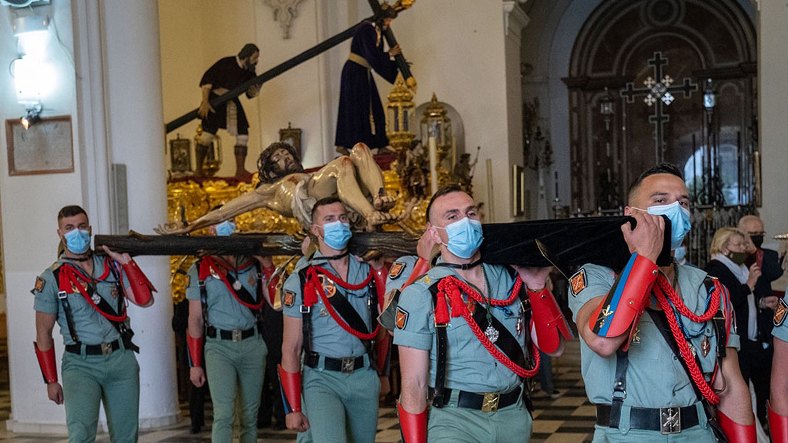 Legionarios en Sábado de Pasión