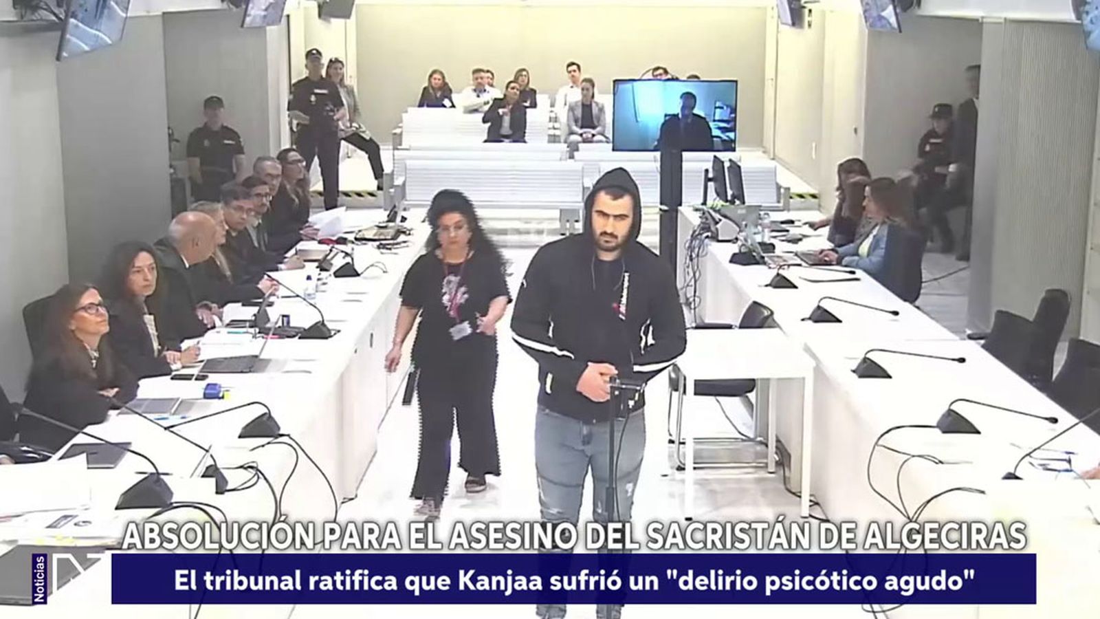 La Audiencia Nacional confirma la absolución de Yassin Kanjaa por el asesinato del sacristán Diego Valencia en Algeciras en enero de 2023