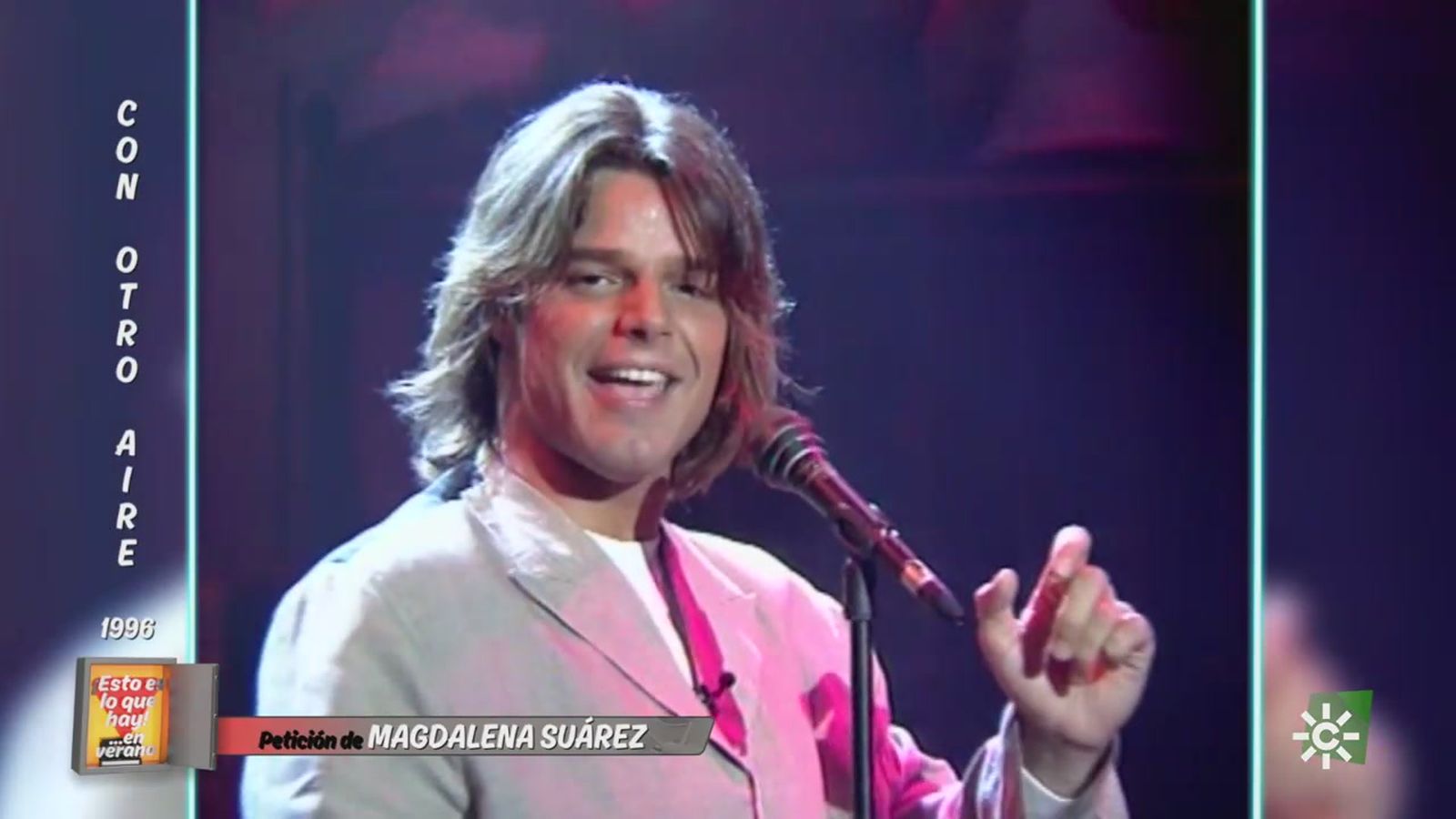 Cuando Ricky Martin daba pasitos palante y patrás con María