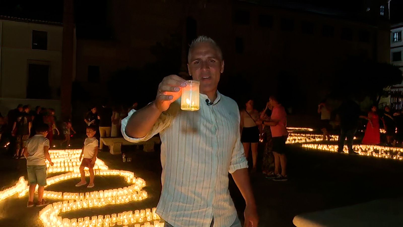 Disfrutando en Antequera del mayor festival de luz y sonido del sur de Europa