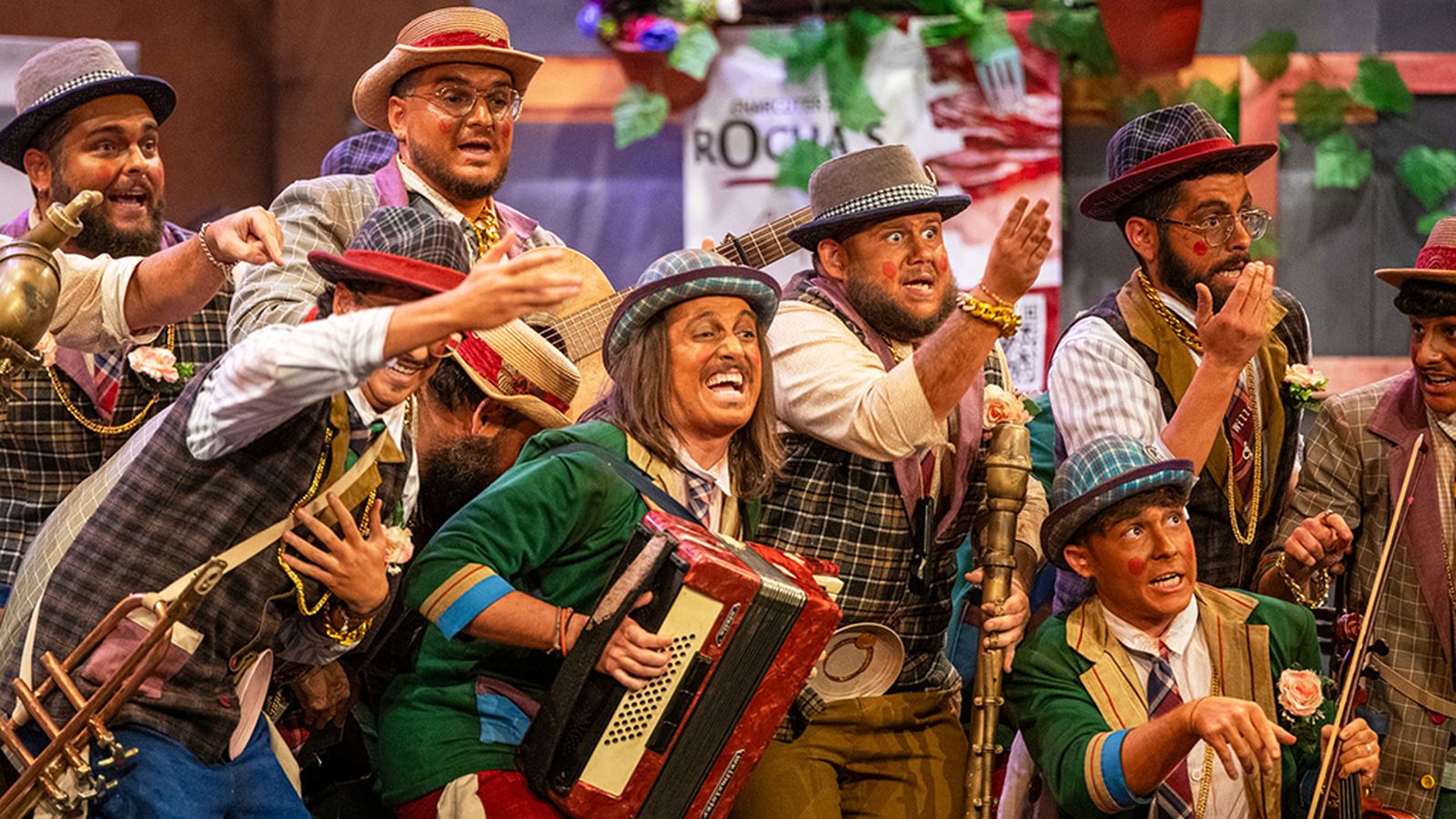 Carnaval de Cádiz Chirigota Los cenadores rumanos